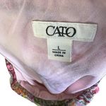 Cato Women's Maxi Skirt Paisley Print Ruffled Tiered Boho Travel Size L Photo 4