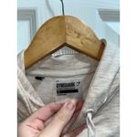 Gymshark  Training Cropped Crossback Hoodie Size XS Oversized Pink Athletic Photo 2