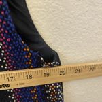 Levi's  Made & Crafted Cotton Blanket Poncho Dress Size Medium Striped Fringe Photo 6