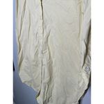 SAUNDERS x RTR Butter Yellow Collared Neck Oversized Button Up Dress Size 10 Photo 8