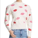 Kate Spade  Lips Sweater Red Pink Valentine’s Day KISS Love Photo 6