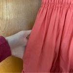 Anthropologie  Maeve Sleeveless Tiered Maxi Dress Coral Size 8 Photo 2