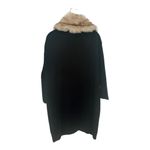 ZARA  Knit SZ M fur collar oversized winter coat Photo 1
