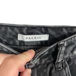 PacSun  Women’s High Rise Mom Denim Shorts in Black Size 26 Photo 7
