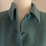 Petite Sophisticate Teal Wool/Cashmere Blazer sz 4p Photo 1