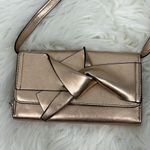 Circus by Sam Edelman Sam Edelman Circus Rose Gold Bow Tie Crossbody Shoulder Bag Wallet Purse Photo 2