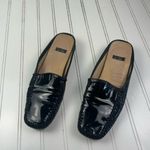 Stuart Weitzman Black Patent Leather Loafers Size 9 Photo 1