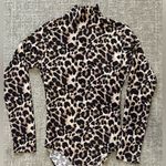 Chic Brown and Black Animal Print Bodysuit with Long Sleeves Photo 7