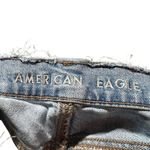 American Eagle  Outfitters Womens Jeans 90s Straight Light Wash Distressed Size X Photo 2