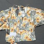 ASTR NWT satin crop Photo 1