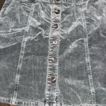 Maurice's Gray Button-Down Skirt Photo 0