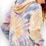 American Eagle Ahh-Mazingly Soft Jegging Fit Tie Dye Oversized Hoodie Photo 1
