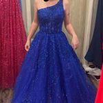 Prom Dress Blue Size 0 Photo 1
