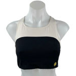 Tory Burch Sport Women Black Colorblock Racerback Yoga Athletic Sports Bra Top M Size M Photo 0