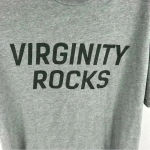 Danny Duncan  Virginity Rocks T-Shirt Gray Unisex Medium Graphic Print Photo 1