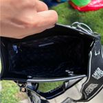 Steve Madden Black and White Crossbody Bag with wallet Photo 1