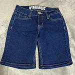 Hydraulic 🌼  Bailey Low Rise Denim Shorts Size 1/2 Photo 0