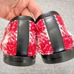Gucci NEW Princetown Tweed Horsebit Loafers EU 36 US 6 Red and Pink Check Photo 8