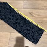 Chico's  Denim Jeans Flocked Velvet Leopard‎ Stretch Blue Black size 1.5 short Photo 5