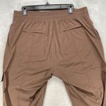 Athleta  Chelsea Utility Jogger Pants Lightweight Brown Size‎ 12 - flaw Photo 6