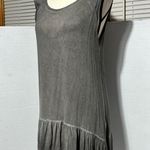 Dantelle  Elegant Gray Medium sleeveless Peplum tunic top 30”L16”p2p Photo 1