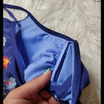 Time & Tru Embroidered Bikini Top Photo 5