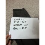 Free People  Thirty One Charcoal Grey Flare Jeans Womens Size 31 Photo 5