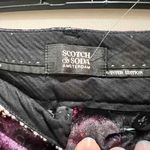 Scotch & Soda Womens Winter Edition Floral Velvet Pants Size 31/32 Photo 3