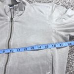 James Perse  Supima Cotton Lycra Zip Up Track Jacket Tan Size 2 US Med Minimalist Photo 7