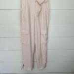 Jonathan Simkhai Women’s 6 Light Pink Cargo Utility Pants Photo 1