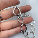 Silver Tone Open Link Bracelet Avon Vintage Photo 2