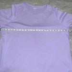 Lands' End Shaped Fit 3X Cotton Long Sleeve Amethyst Purple Office Church Mature Photo 1