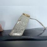 Gucci  Metallic Gold leather GG marmont thong sandals flat EU 39.5 Photo 5