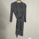 Loft  Floral True Wrap Dress Career XS Photo 5