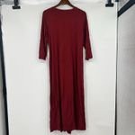 Garnet Hill NEW  Ballet Wrap Knit Midi Dress classic fit ballet wrap size large Photo 3
