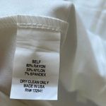 Amanda Uprichard  Minimalist White Stretch Fit And Flare Dress Sz S Photo 6