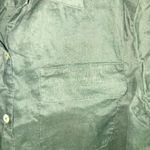 Jennifer Eden M Rayon Button Down Top in Black Funeral Workwear Size M Photo 2