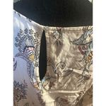 Beach Lunch Lounge Tunic Dress Multi Floral 100% Viscose Pullover Photo 4