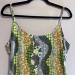 LA Hearts Retro Mini Dress Wavy Boho Mixed Print Size Medium Photo 1