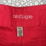 Charlotte Russe Coral Mid-Rise Denim Shorts Photo 2