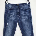 Black Orchid  Skinny Boyfriend Distressed Jeans Size 30 Straight Leg Jeans Photo 1