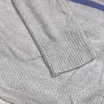 Emory park  XL gray knit sweater pastel stripes Photo 8