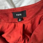 Anthropologie S Fate Vegan Leather Jacket By  Blood Orange with beautiful fringe Photo 2