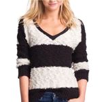 Free People Songbird Rugby Stripe Bouclé Sweater Photo 0