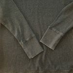 The Comfy Mono B thermal Women’s Gray Ribbed Hoodie T Shirt soft Photo 1