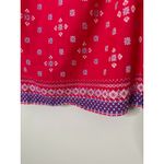 Talbots  Womens Tank Top Plus 1X Popover Red Lightweight Cotton Beach Americana Photo 1