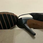 Cole Haan Heels Black Patent Leather Peep-Toe Slingback Heels--Nike Air-81/2 Photo 1