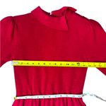 Vintage Ciao Wool Sweater Dress Magenta Pink Long Sleeve Collar Womens 6 Petite Size 6P Photo 6