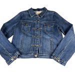 J.Crew  Blue Denim Jean Jacket XL Photo 2