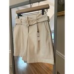 EXPRESS Super High Waisted Faux Leather Belted Bermuda Shorts/ Size 2 NWT Photo 9